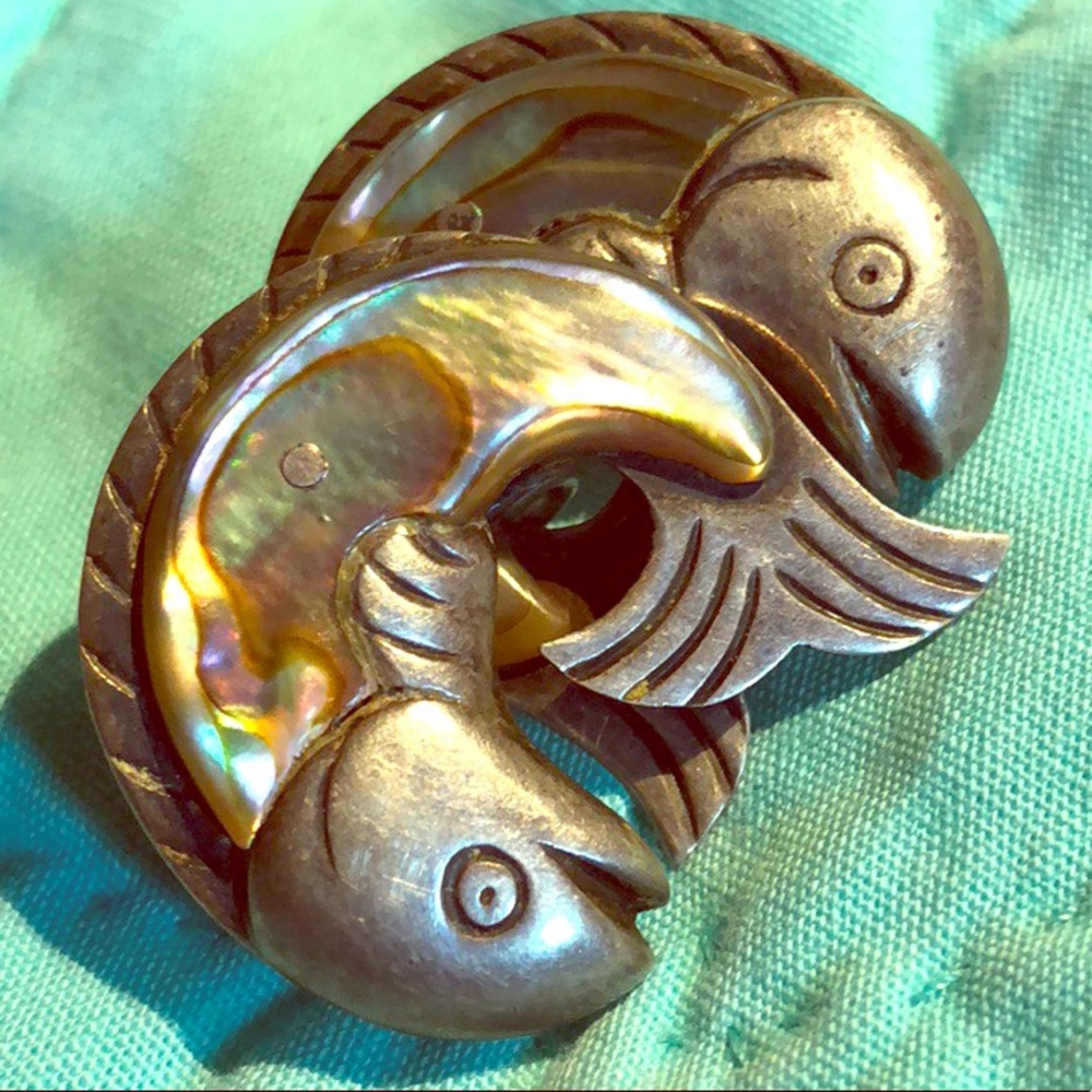 On Hold for @henbuzz313. Fish Earrings